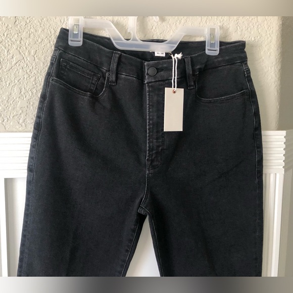 Good American good waist boot cut Jeans black - Picture 9 of 10